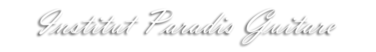 Institut paradis guitare